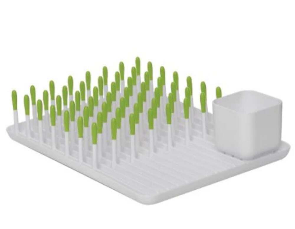 OXO Tot Bottle Drying Rack with Cup - Green/Green